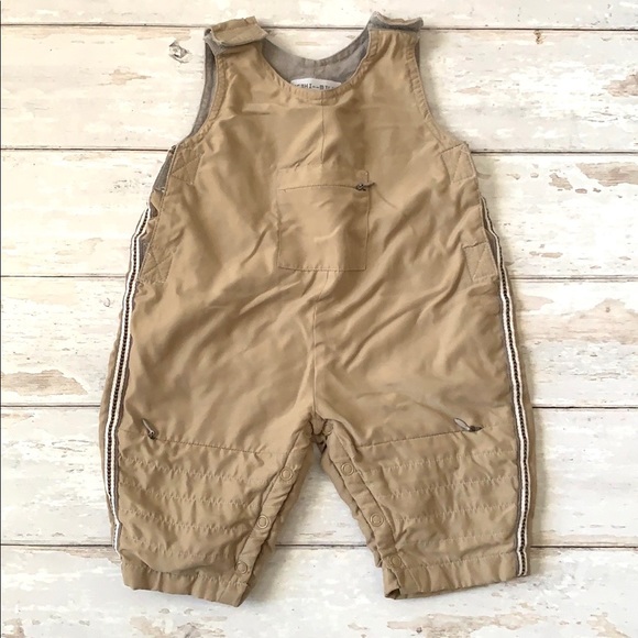 Petit Bateau Other - Baby Boy 6m Bout’Chou Winter Fleece Lined Overalls Kids Clothes Outerwear